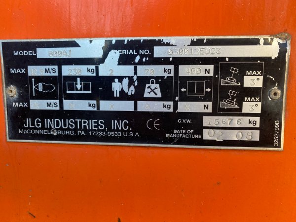Коленчатый подъемник JLG 800AJ