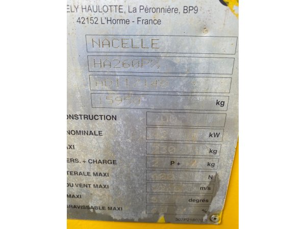 Коленчатый подъемник Haulotte HA 260PX