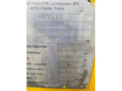 Коленчатый подъемник Haulotte HA 260PX